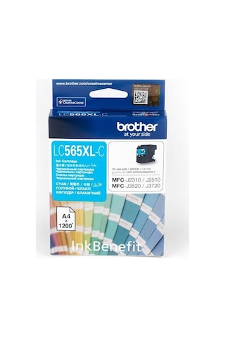 Brother Lc565xlc Mavi Mürekkep Kartuş 1200 Sayfa