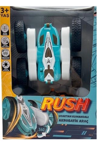 Go Kidy Rush 360 Uzaktan Kumandalı Akrobatik Araç Turkuaz
