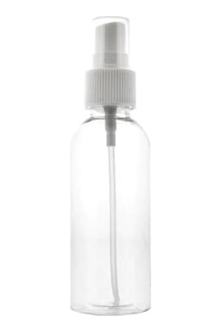 100Ml 5 Adet Plastik Şeffaf Boş Şişe Spreyli