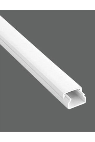 Mutlusan 60X40 Mm Yapışkan Bantlı Beyaz Kablo Kanalı 40 Metre