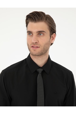 Pierre Cardin Erkek Siyah Gömlek Basic 50297903-vr046 Siyah