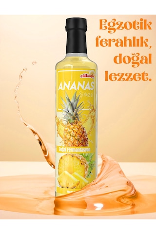 Güllüoğlu Ananas Sirkesi X 3 Adet 525ml