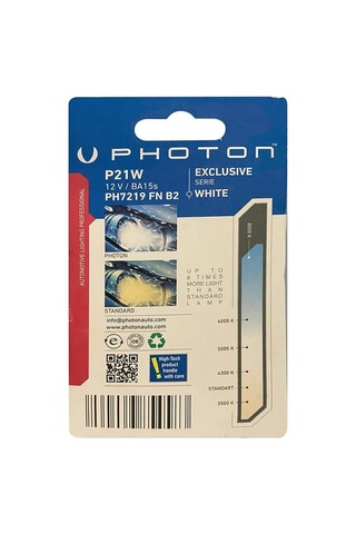 Photon 93 P21w Duy Fanlı Ampul Takımı, 12 Volt, 2 Adet Sku: Smg8690010221933 Açık Kahverengi