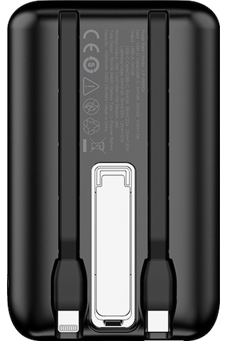 Lapas Lp-pw004 Akıllı Saat Kablosuz Şarj Özellikli Wireless Powerbank 10000mah 15w Siyah