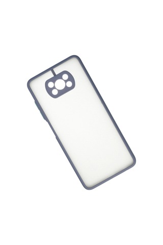 Pocophone X3 Kılıf Montreal Silikon Kapak - Gri