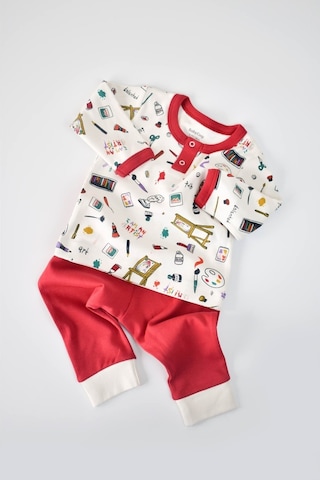BabyCosy Organik Alt + Üst Bebek Takım - Csy2004 - Rebebe 001