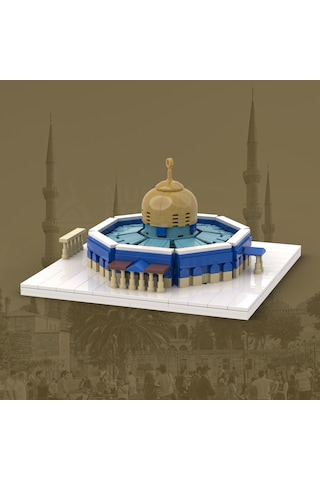 Kubbettus Sahra Blok Modeli Yapı Oyuncağı