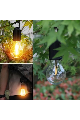 Şarj Olabilen 3 Farklı Mod Led&apos Li Kendiliğinden Asma Kancalı Kamp,dış Cephe Lambası 5306