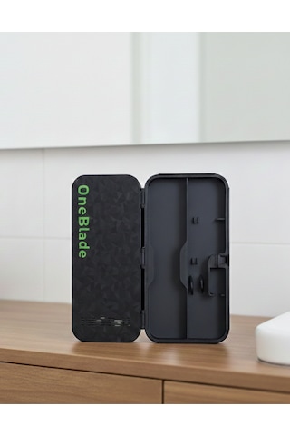 Philips Oneblade İçin Karbon Baskılı Premium Organizer & Taşıma Kutusu