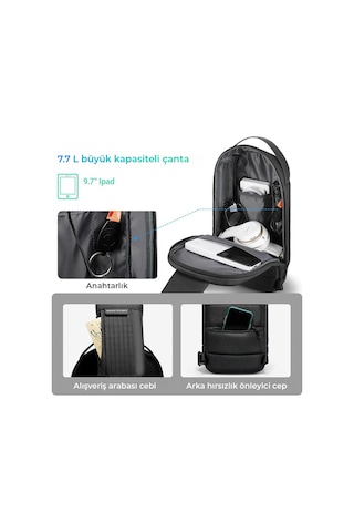 Mark Ryden Torino - Tek Kol Omuz Çantası İpad Tablet Uyumlu Şarj Kiti Mr7510 07 Çok Renkli