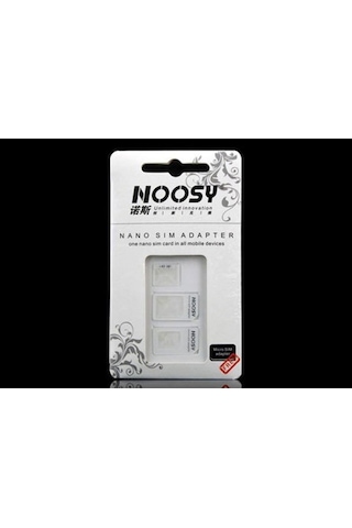 Noosy: Nano Ve Micro Sim Kart Adaptörü Diğer