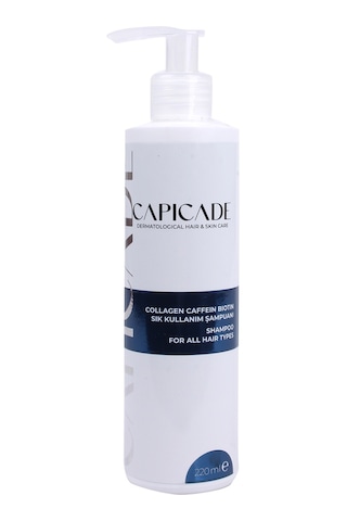 Capicade Collagen Caffein Biotin Sık Kullanım Şampuanı  220 ML