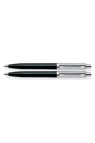 Sheaffer Sentinel Tükenmez & Versatil Kalem Seti Krom Siyah 321-9 Siyah Krom