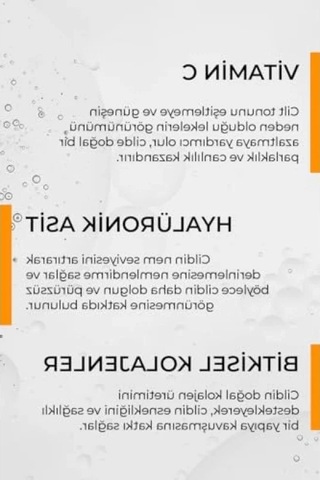 Yoğun Nemlendirici C Vitamini Serum 30 Ml