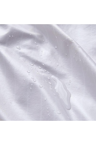 Novahub Mor Rahat Yatak Havlu Kumaş Çarşaf, Tpu Su Geçirmez, Anti-mite, Simmons Yatak Koruyucu, Otel Çarşaf, 60x120+30cm, Mor Mor