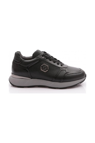 Dgn 6201 Erkek Bağcikli Sneakers Ayakkabi Siyah