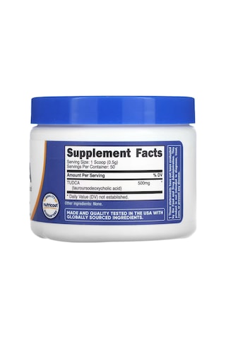 Nutricost Tudca 1 Servis 500mg 50 Servis 25 Gr .4062