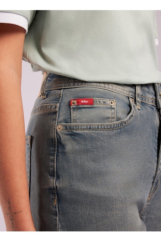 Lee Cooper Yeşil Kadın Pamuklu Denim Pantolon 262 Lcf 121009 Sandy Falcon Blue Mavi-yeşil