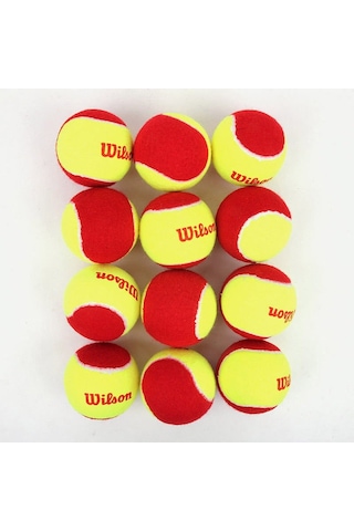 Wilson Starter Red Çocuk Tenis Topu 12 Adet Wrt137100