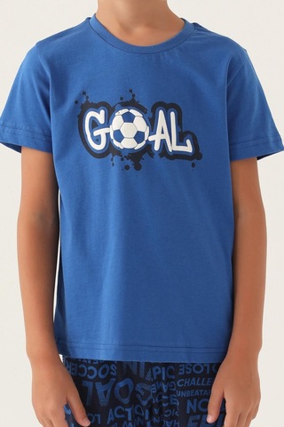 Roly Poly 3344 Goal Erkek Çocuk Pijama Takımı 001
