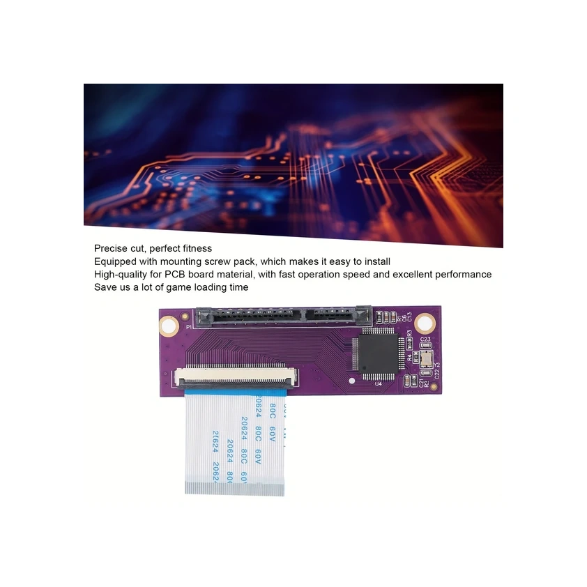 Wangxi Playstation 2 Ide  Ağ Dönüştürücü Sabit Disk Adaptörü Yükseltme Kartı 1 Adet