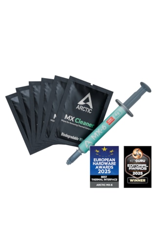 Arctic Mx-6 Yüksek Performans Termal Macun 4 Gram + 6'lı Temizleyici Actcp00084a
