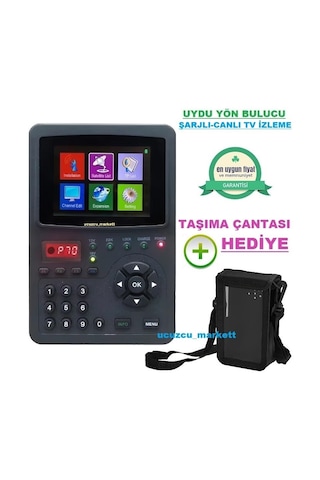 Görüntülü 3.5'' Inç Ekran Dijital Uydu Yön Bulucu Canlı İzleme
