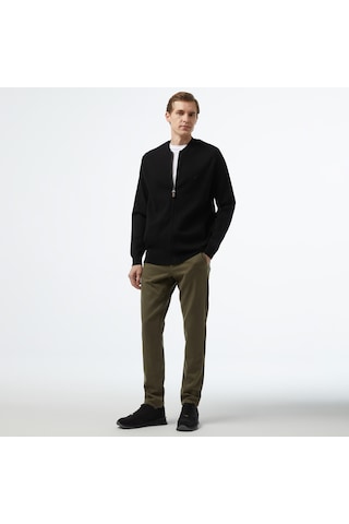 Nautica Erkek Siyah Regular Fit Hırka Düz S37129t Siyah