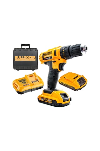 Bulldozer GSR 24 V 5 Ah Li-ion Çift Akülü Darbesiz Şarjlı Vidalama