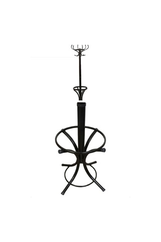 Metal Portmanto Askılık Siyah Diğer