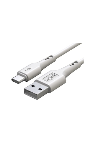 Mytell MY-DK107 Type-C Data Kablosu 1 M My Neck Beyaz