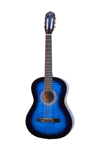 Angel Acg100-Bls 4/4 Mavi Klasik Gitar