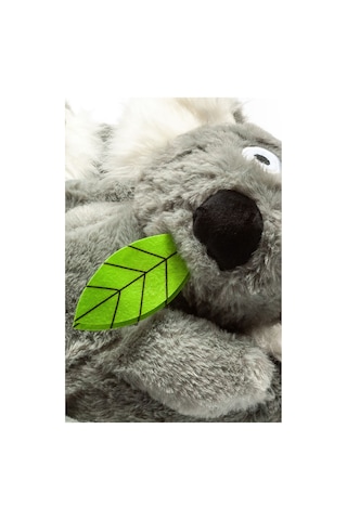 Twigy Koala Kadın,Garson Boy Hayvanlı Panduf Gri 36/41 AA0634 Gri