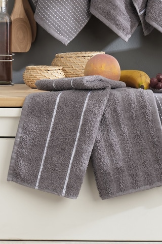 6lı Mutfak Havlusu 30x50 Sofya Antrasit Antrasit