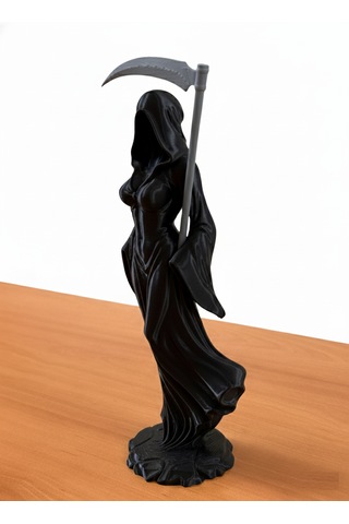 Lady Dark Reaper Woman 3d Baskı Dekoratif Figür 20 Cm 20 Cm