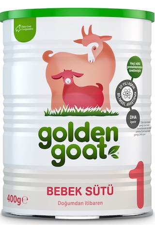 Golden Goat 1 Keçi Sütlü Bebek Sütü 400 G 2 Adet