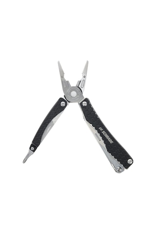 Schrade Kamp Clench Çok Amaçlı El Aracı 9 Fonksiyonlu Paslanmaz Katlanır Multitool 1182532 Siyah