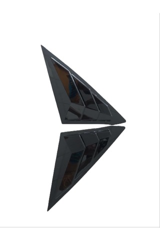 Honda - Civic Fe1 2022+ Uyumlu Kelebek Cam Kaplama - Piano Black