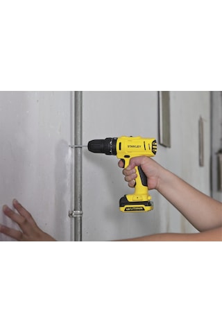 Stanley SCH121S2K-TR 10.8V/1.5Ah Li-Ion Çift Akülü Darbeli Vidalama Matkap