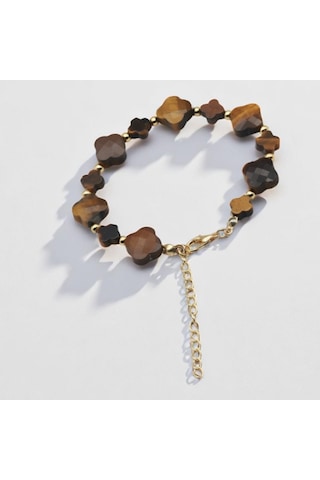 Kaplan Gözü Doğal Taş Bileklik Liderlik Özgüven Ve Odaklanmataşı