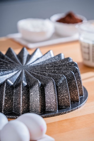 Acar Star Tart Kalıbı Siyah - 26 cm