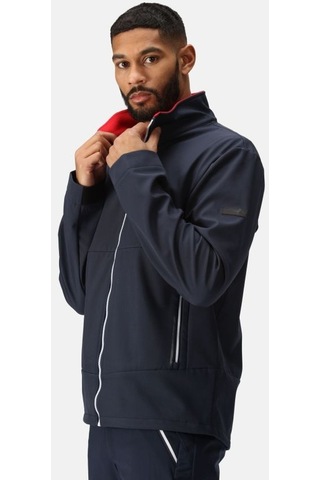 Regatta Regetta Men's Dendrick Softshell Jacket Erkek Softshell Lacivert Rml250 001