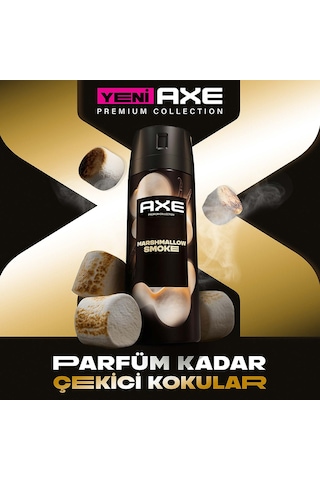 Axe Premium Collection Erkek Deodorant Marshmallow Smoke 150 Ml X3