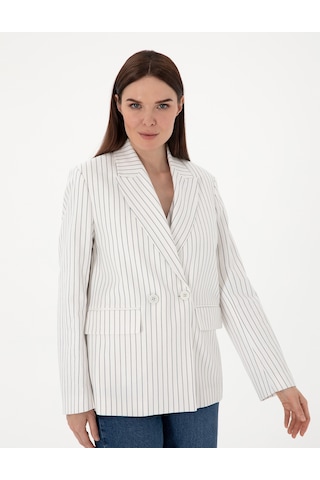 Pierre Cardin Kadın Ekru Ceket 50300067-vr019