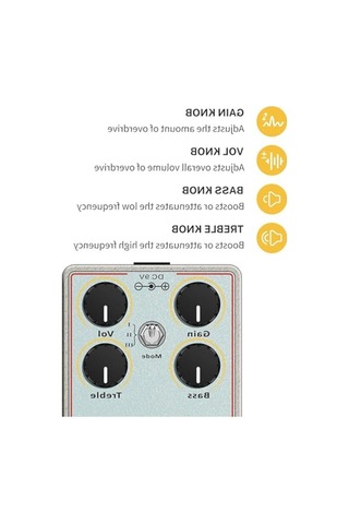 Overdrive Pedalı, Yüksek Ses Kalitesi İle Gitar Performansı İçin