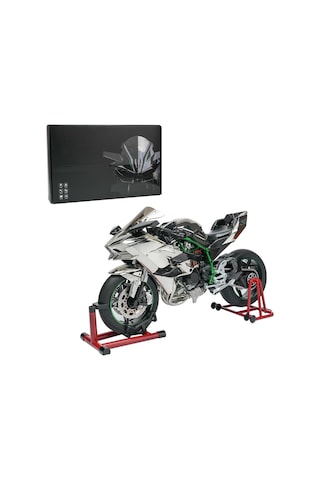 Xlg Kawasaki H2r 1:6 Dinamik Alaşım Motosiklet Modeli Gerçekçi Tasarım