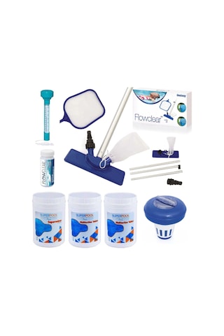 Bestway Havuz Seti Yeni Klorlu Lüks Set