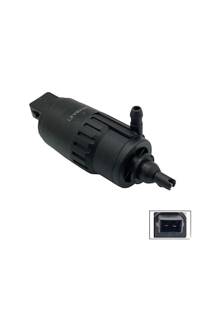 12v Su Fıskiye Motoru Tek Çıkış 2 Fiş Soketli Fıat Albea/ducato/lınea-vw Caddy/polo/transporter