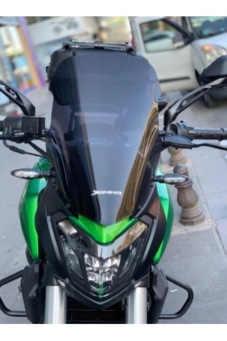 Bajaj Dominar 250 -400 Füme Ön Cam Siperlik ,biadil Marka Uzun Tur Camı 48 Cm 2017-2024 Arasmoto