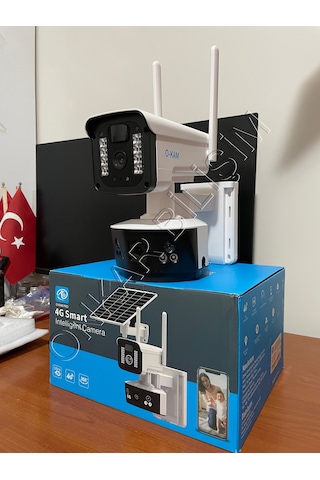 Okam 3920 6mp 2 Kameralı 3 Ekranlı Sim Kart Destekli Güneş Enerji